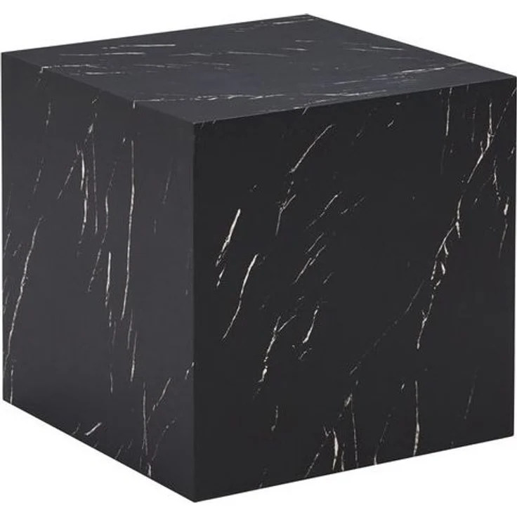 HOME DELUXE Couchtisch AMIRI M 50 x 50 x 50 cm, Marmoroptik, Wohnzimmertisch, Beistelltisch – Bild 4