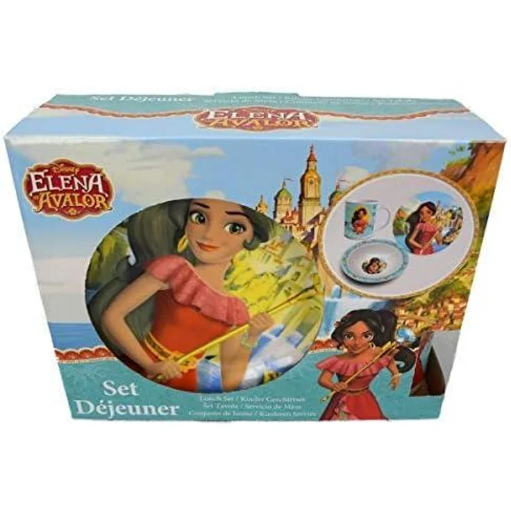 Disney Elena von Avalor Geschirrset Geschenkset 3teilig