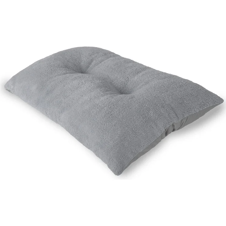 Paws & Whiskers 'Polly Dog 60 x 88 - Light Grey' Haustierbett, Hellgrau / Grau, 88 x 60 x 12 cm – Bild 2
