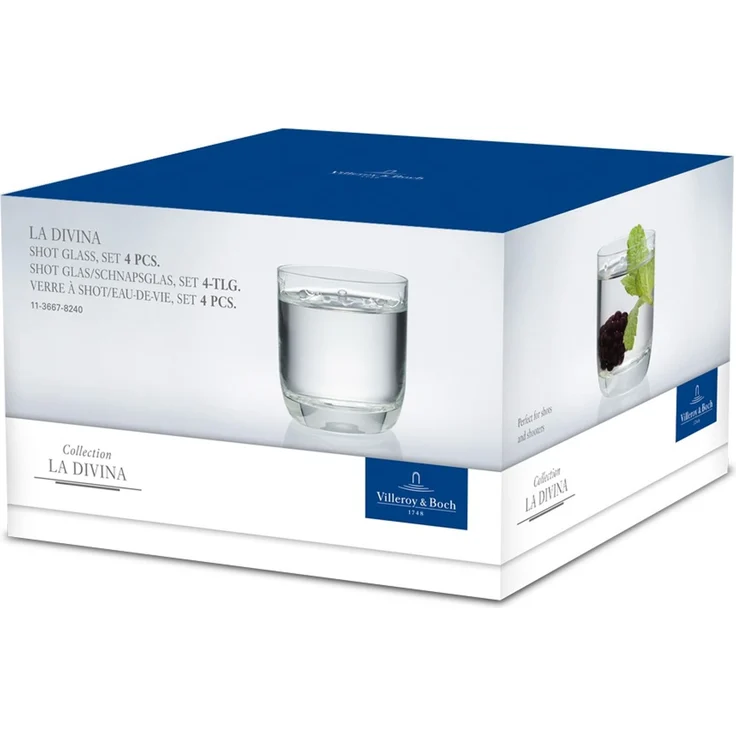 Villeroy & Boch La Divina Shotglas 4er Set – Bild 2