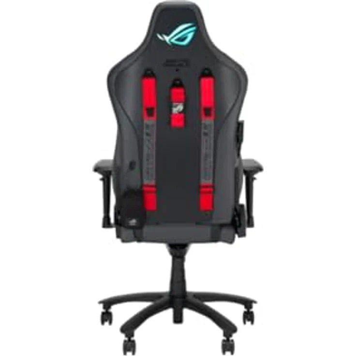ASUS ROG Chariot X Gaming-Stuhl grau (Aura RGB Beleuchtung, 4D-Armlehnen, Memory-Foam, Premium-PU-Leder, One-Touch-Controller) – Bild 5