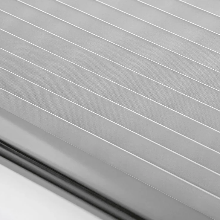 Sonello Plissee Klemmfix ohne Bohren 65x200 cm Grau Faltrollo Plisseerollo Jalousie für Tür & Fenster Blickdicht Sichtschutz Sonnenschutz Fertifplissee Rollo – Bild 7
