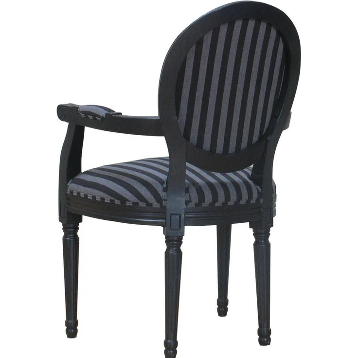 ebuy24 Esszimmerstuhl Rokoko/Amaretta Esszimmerstuhl mit Armlehne antik – Bild 3