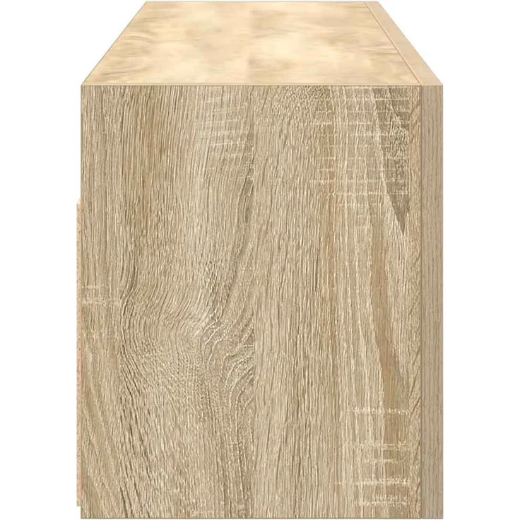 vidaXL Bad-Wandschrank Sonoma-Eiche 100x25x30 cm Holzwerkstoff 860096 – Bild 6