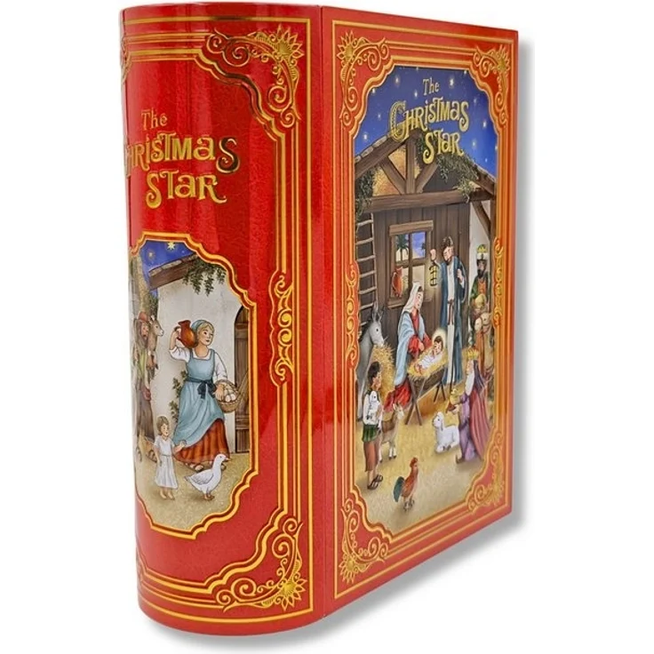 MediMuc Keksdose Große Buchdose Weihnachtsstern – Bild 4