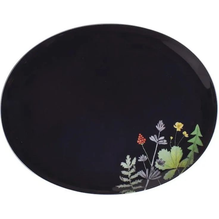 Kahla Jazz Platte Oval 28 cm Moon Meadow