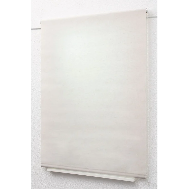 Lysel Outlet - Basisrollo Struktur Tageslicht Graubeige, (B x H) 152.50cm x 190cm in beige/graubeige – Bild 6