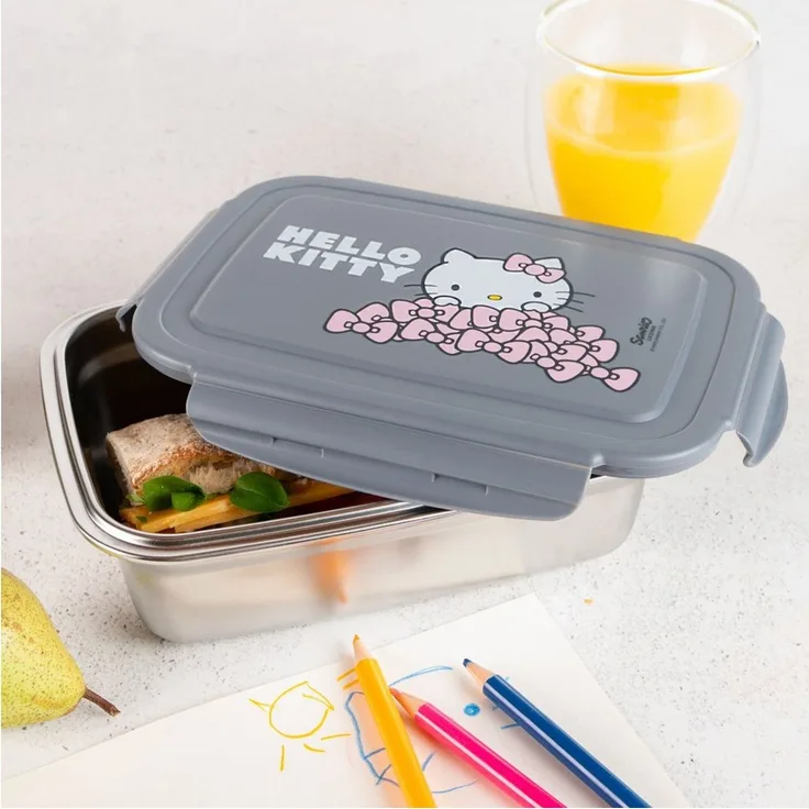 Hello Kitty - Brotdose - aus Edelstahl