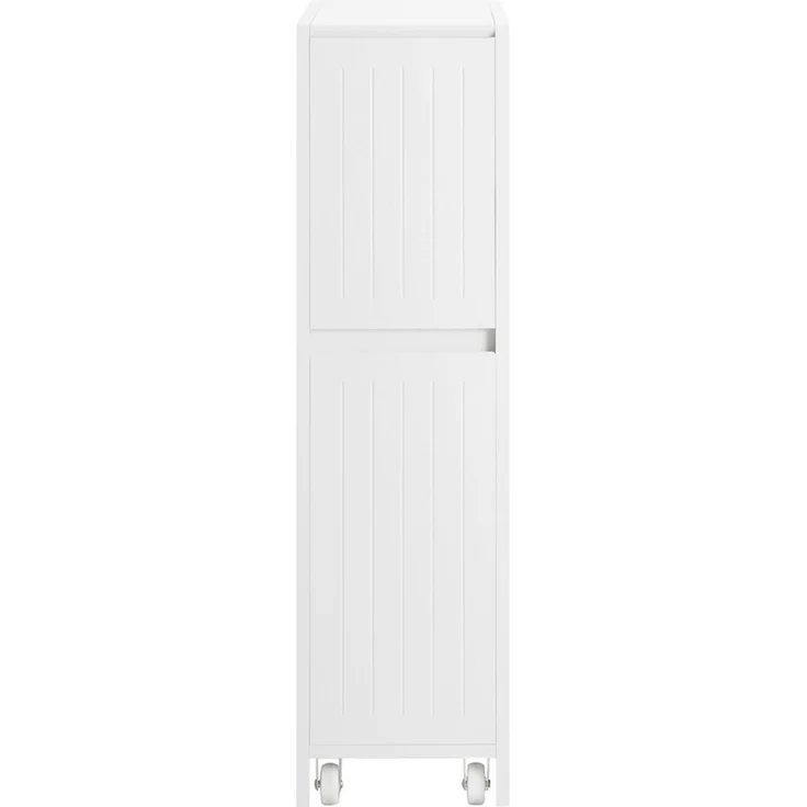SoBuy BZR111-W Badunterschrank, MDF, Lackiert, Weiß, 60 x 75 x 17 cm – Bild 1