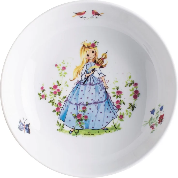 KAHLA Suppenschale Kids, tiefer Teller 18 cm, Porzellan, (1-tlg), spülmaschinenfest, mikrowellenfest, stapelbar, Made in Germany – Bild 1