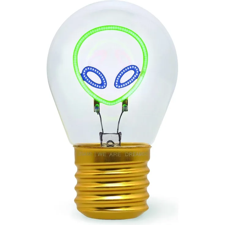 Legami Glühbirne Tischlampe - Alien