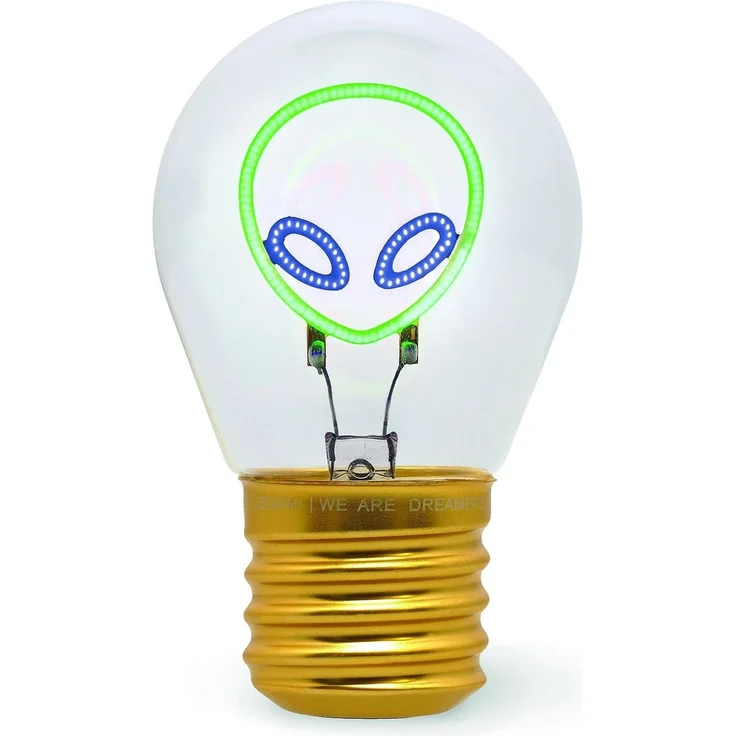 Legami Glühbirne Tischlampe - Alien