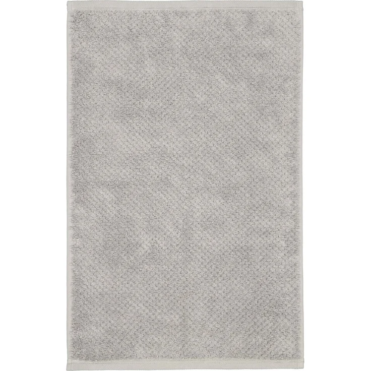 CAWÖ Gästetuch, 3er Pack - Pure, Walkfrottier, Struktur-Design, Baumwolle, einfarbig Stein 30x50cm – Bild 2
