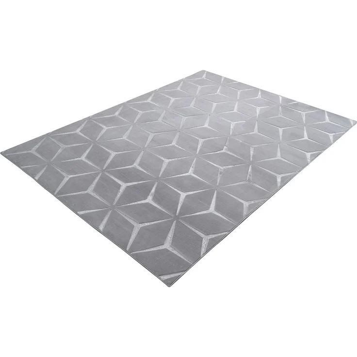 Kayoom Teppich Calma 225, rechteckig, Höhe: 10 mm, Kurzflor, 3-D Optik, Wohnzimmer – Bild 3