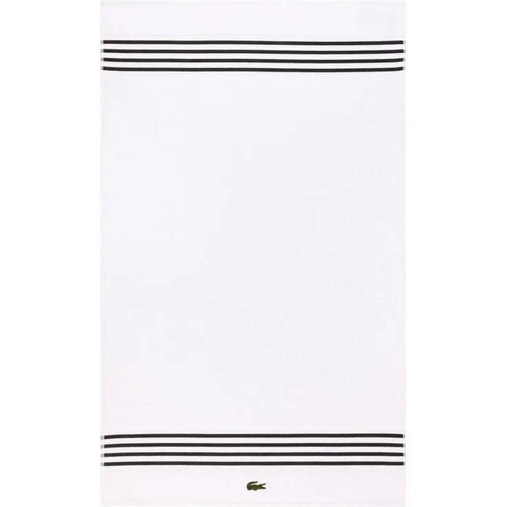 Lacoste Badetuch Lcourtli Badetuch, 100% Baumwolle (1-St)