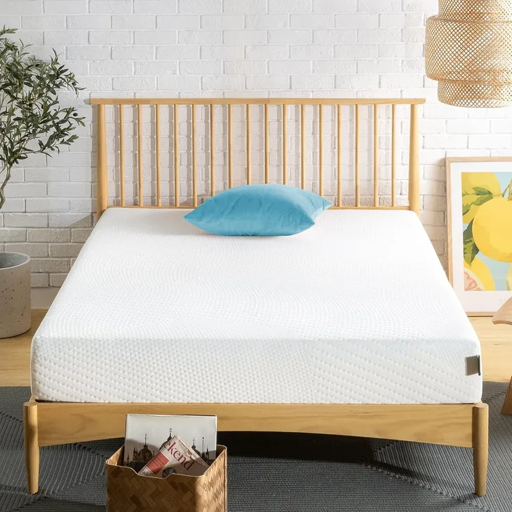 Zinus Essential Memory-Schaum-Matratze mit grünem Tee, anpassbar, 7 Zonen, 150x190 cm, Höhe 20 cm, günstig, Öko-Tex