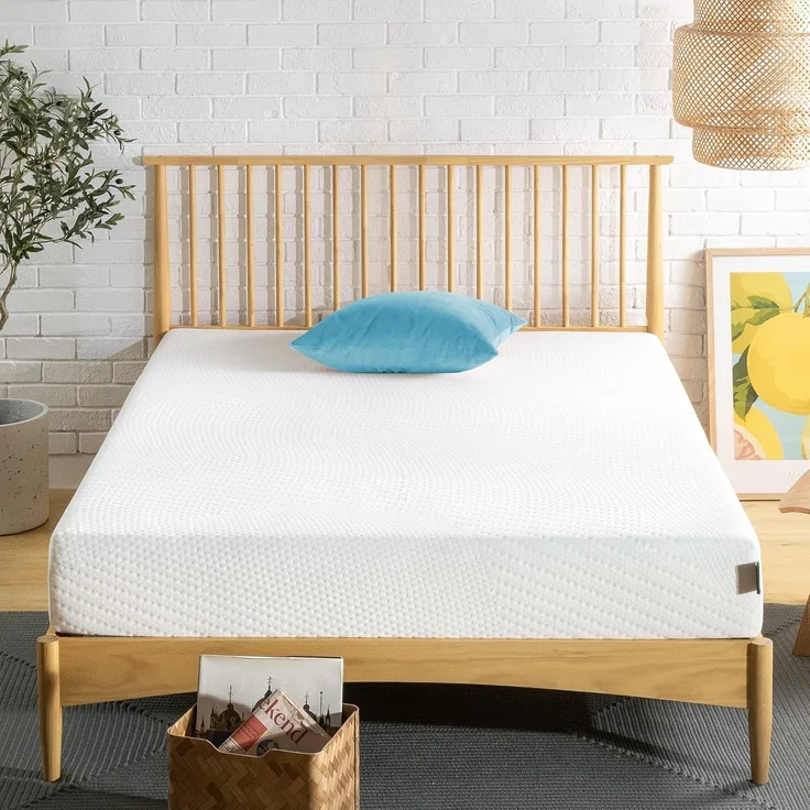 Zinus Essential Memory-Schaum-Matratze mit grünem Tee, anpassbar, 7 Zonen, 150x190 cm, Höhe 20 cm, günstig, Öko-Tex – Bild 1