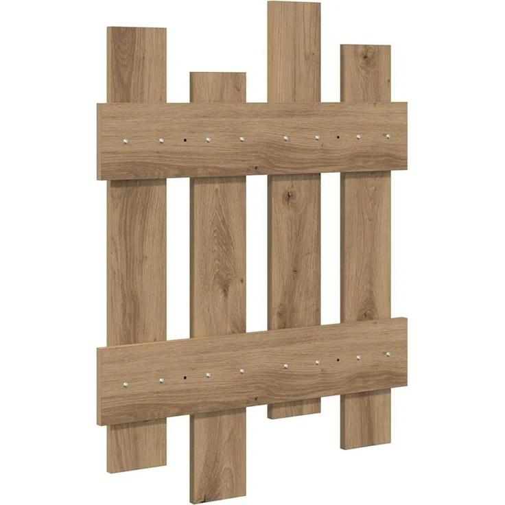 vidaXL Wandmontierter nachttisch Artisan-Eiche 60 x 3 x 82 cm 874482 – Bild 6
