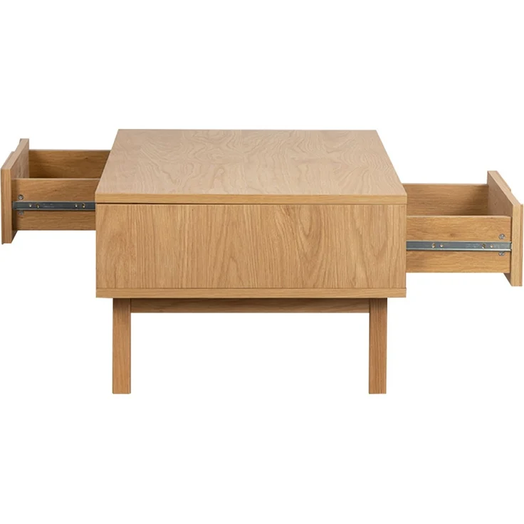 Bronx71 Couchtisch Mats Eiche hell 120x40 cm – Bild 5
