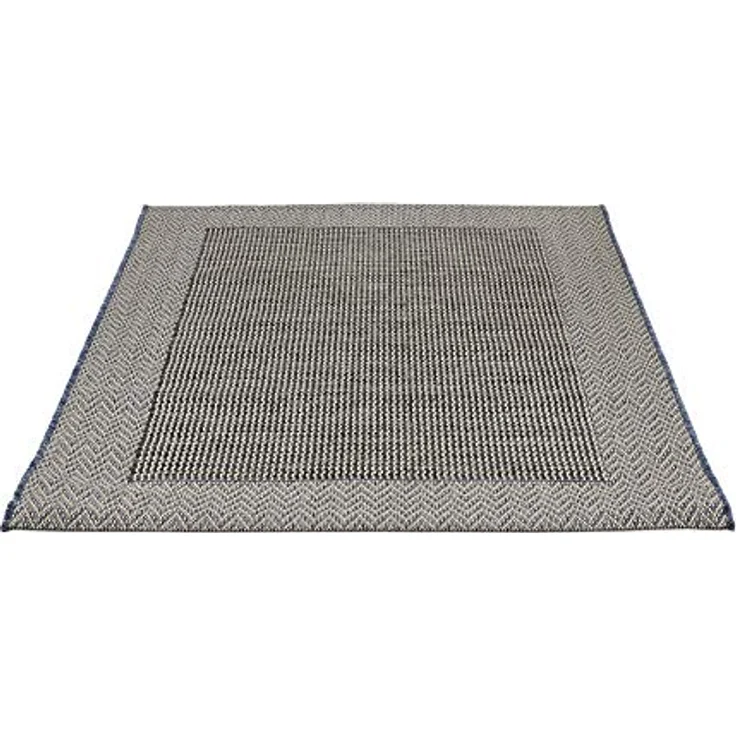 andiamo In- & Outdoor Teppich wetterfest und wasserdurchlässig Flachgewebe Kurzfloor 120x170 cm Beige-Anthrazit – Bild 11