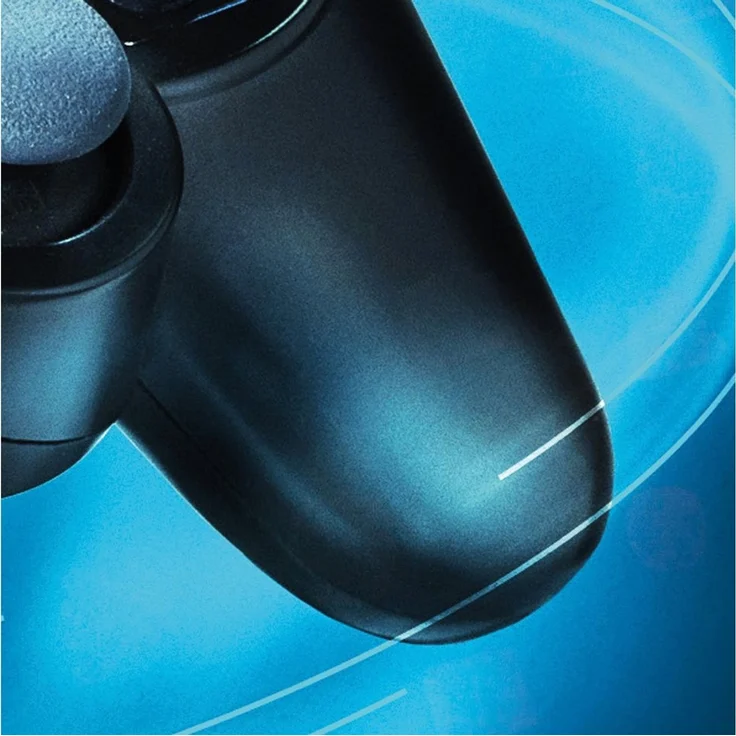 Carpetia Designteppich Gaming Style, rund, Höhe: 5 mm, mit grafischen Gaming-Motiven in Neon-Optik – Bild 3