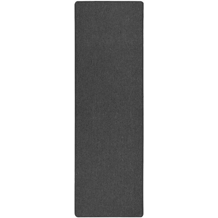 vidaXL Teppichläufer Dunkelgrau 100 x 250 cm 100% Polypropylen 42011375 – Bild 1