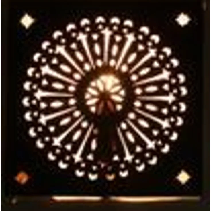 Orientalische Eisen Wandlampe EWL36