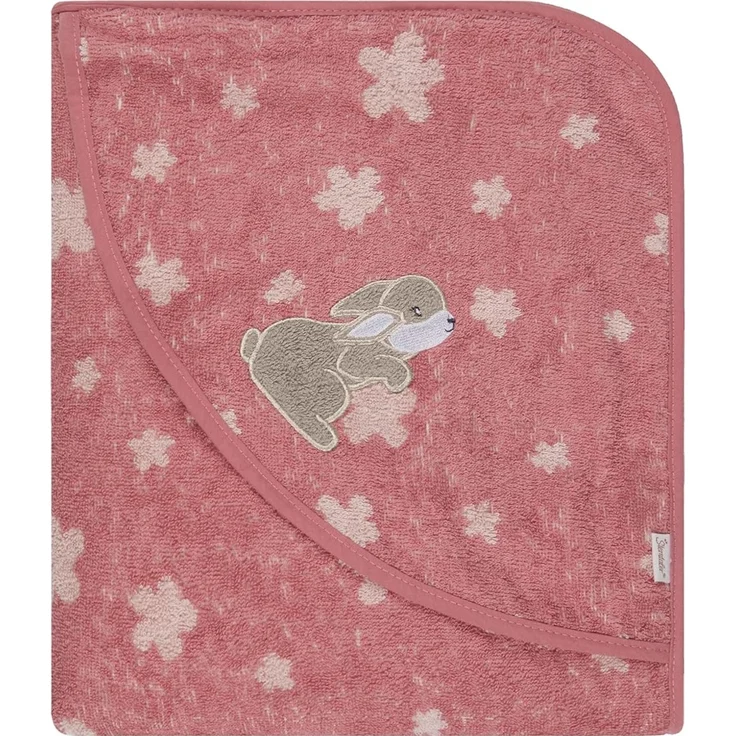 Sterntaler Badecape - Hanni Hase - 100 x 100 cm Ro – Bild 1