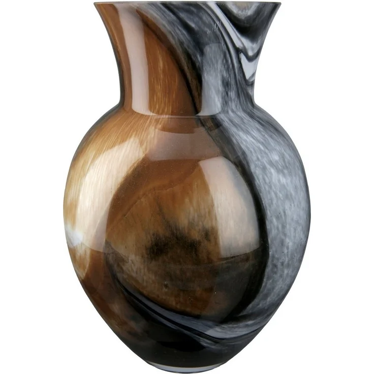 GILDE Tischvase Draga, Höhe ca. 26 cm (1 St), dekorative Vase aus Glas, Blumenvase – Bild 1