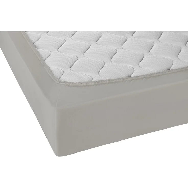 Castell Jersey-Stretch-Spannbetttuch 0077113, sturmgrau, 1x 180x200 cm - 200x200 cm – Bild 2