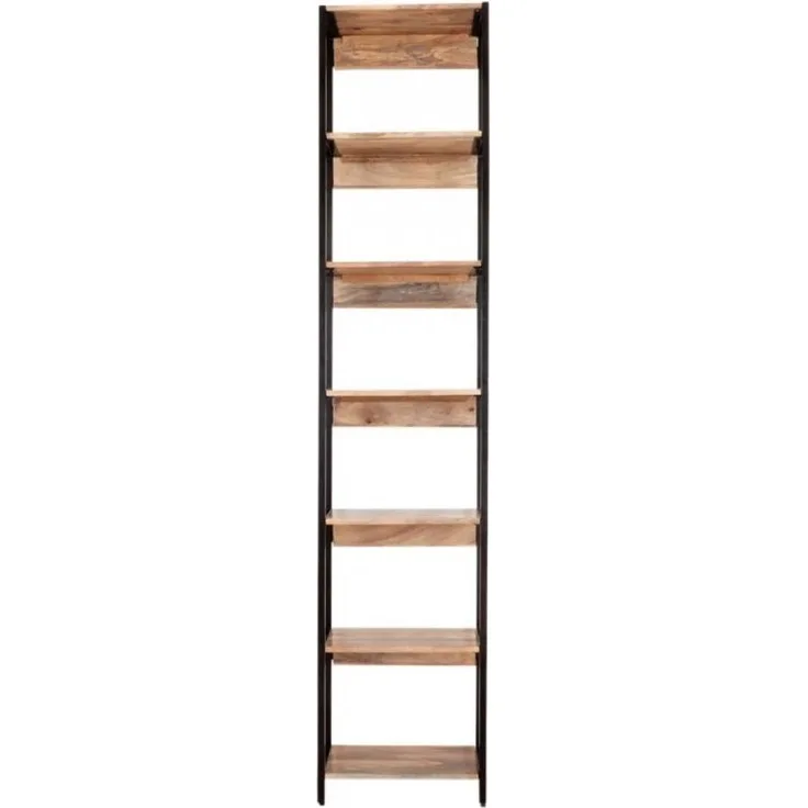 Bücherregal Gita 45x213x35 aus Mango-Massivholz