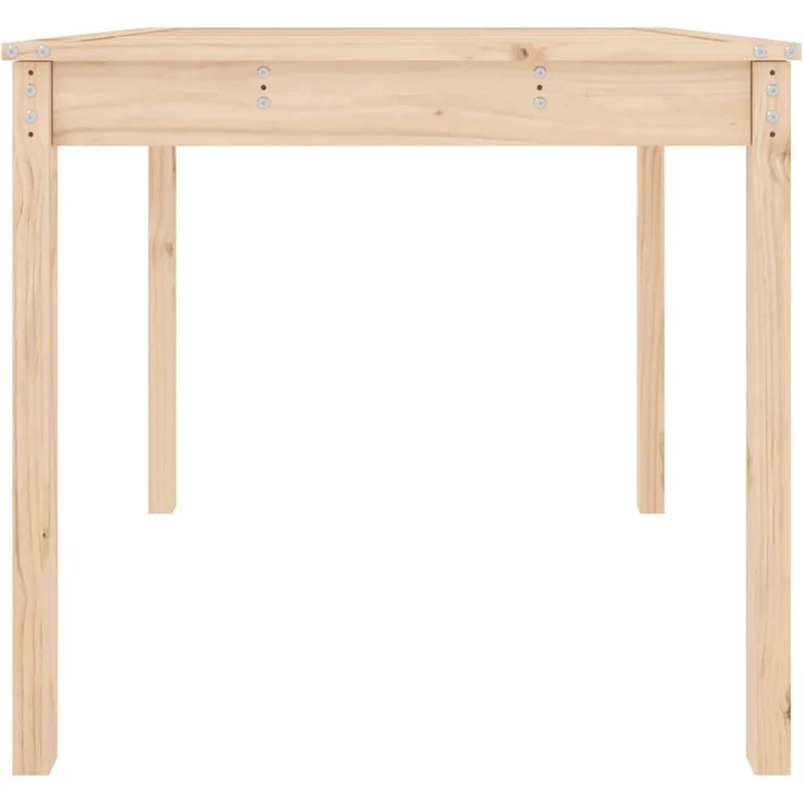 Gartentisch, Balkontisch, Esstisch 82,5 x 82,5 x 76 cm Massivholz Kiefer – Bild 5