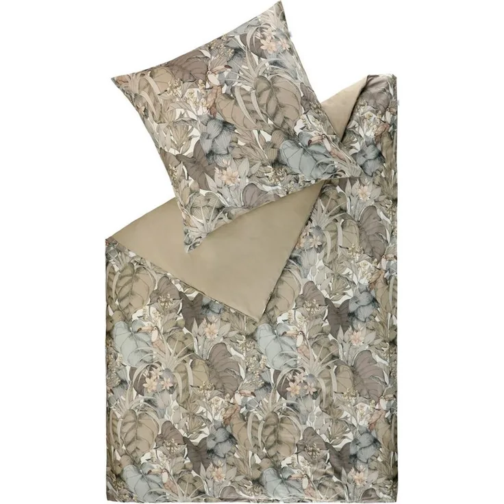 SCHÖNER WOHNEN-Kollektion Wendebettwäsche Toucan, Satin, aus 100% Baumwolle