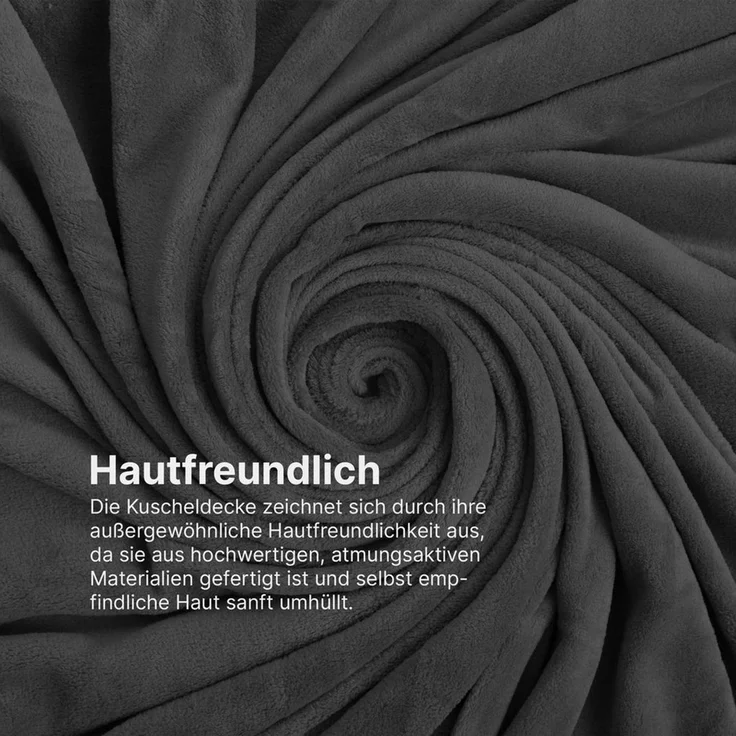 Wohndecke XXL - Mikrofaser - Flauschdecke, Bestlivings, Kuscheldecke (220x240cm) Wohndecke - Sofadecke Couchdecke Tagesdecke – Bild 3