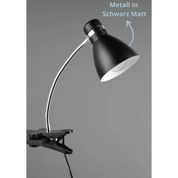 lightling Klemmleuchte Harley, ohne Leuchtmittel, Schnurschalter, flexibel, IP20 Indoor – Bild 3
