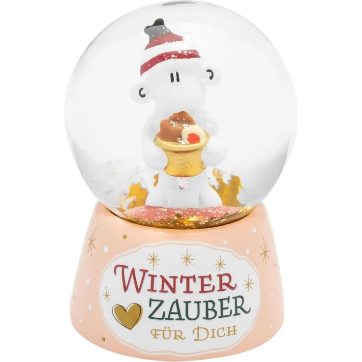 Traumkugel Schneekugel Geschenk Weihnachten Sheepworld WINTERZAUBER 51226