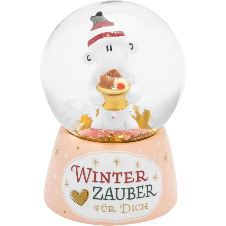 Traumkugel Schneekugel Geschenk Weihnachten Sheepworld WINTERZAUBER 51226 – Bild 1