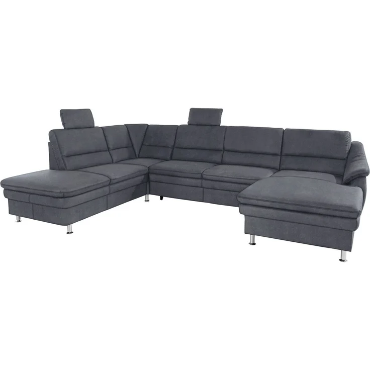 sit&more Wohnlandschaft Cardoso U-Form, mit Federkern und Kopfstützen, mit Bettfunktion und Relaxfunktion – Bild 2