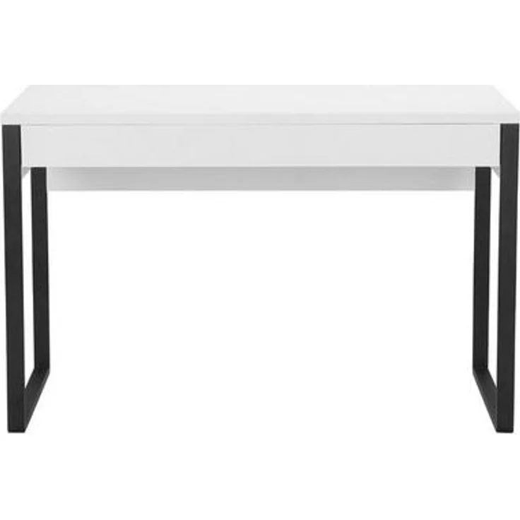 Places of Style Schreibtisch Moid, Computertisch im modernen Design, Breite 120/140/160 cm, mit Metallbeinen & Schublade – Bild 4