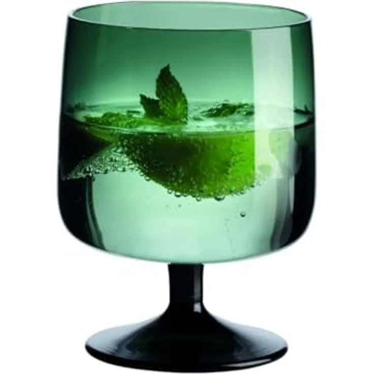 ASA Selection Stielglas Grün Sarabi Ø 8 cm H 10,5 cm 0,3 L – Bild 2