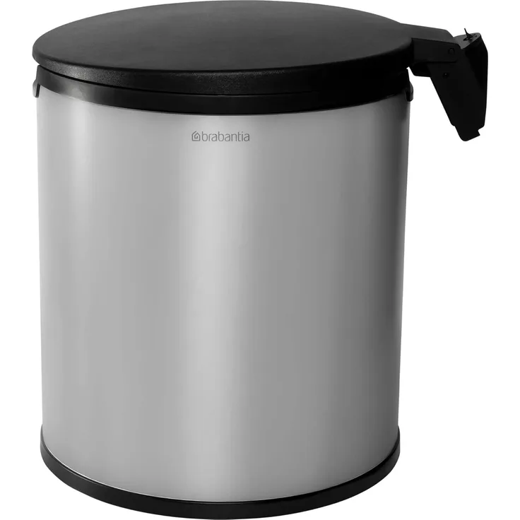 Brabantia Einbau-Mülleimer 15l rund brilliant steel (418181)