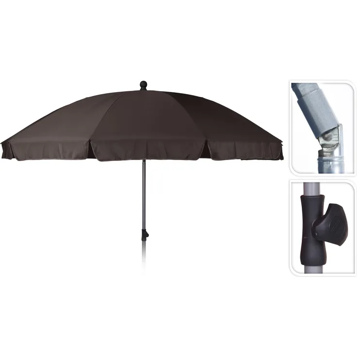 Sonnenschirm 2,50m TAUPE