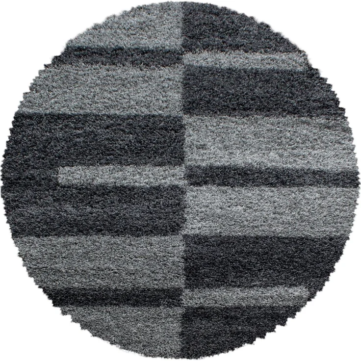 Ayyildiz Teppiche Hochflor-Teppich Gala Shaggy 2505, auch als Läufer und in Rund, rund, Höhe: 30 mm, robuster Langflor, alle Räume, Wohnzimmer