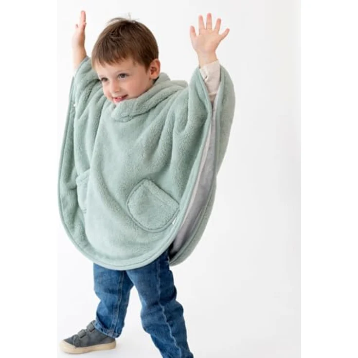 BEMINI Reiseponcho Softy + jersey Lunar – Bild 5