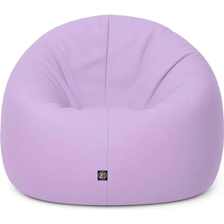 PATCH HOME 2-in-1 Sitzsack Sessel - Gaming Bean Bag mit Reißverschluss - Bereits befüllt, Ergonomisch & Robust für Kinder & Erwachsene - Indoor & Outdoor, Wetterfest (Flieder, 155cm) – Bild 7