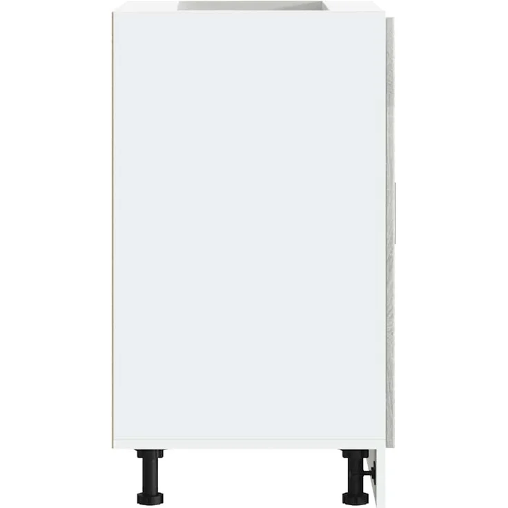 Küchenunterschrank THEO Grau Sonoma 60x46x81,5 cm | Küche Unterschrank mit Türen – Bild 7