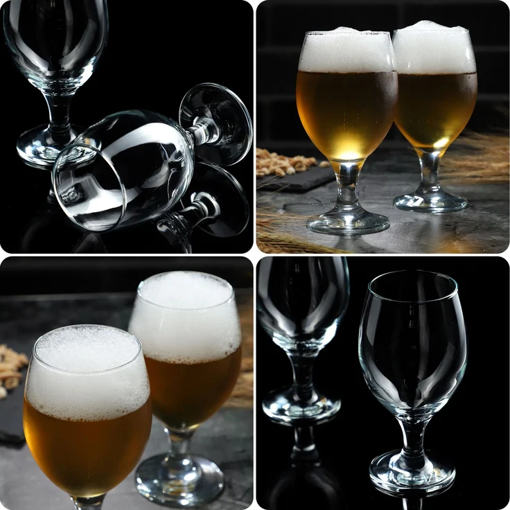 KADAX Bierkrüge und Getränkegläser 400ml 6 Stk – Bild 2