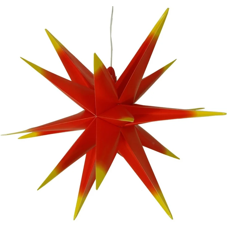 Guru-Shop LED-Stern für außen 3D Batterie Außenstern Kaspar, Weihnachtsstern,., Leuchtmittel inklusive – Bild 4
