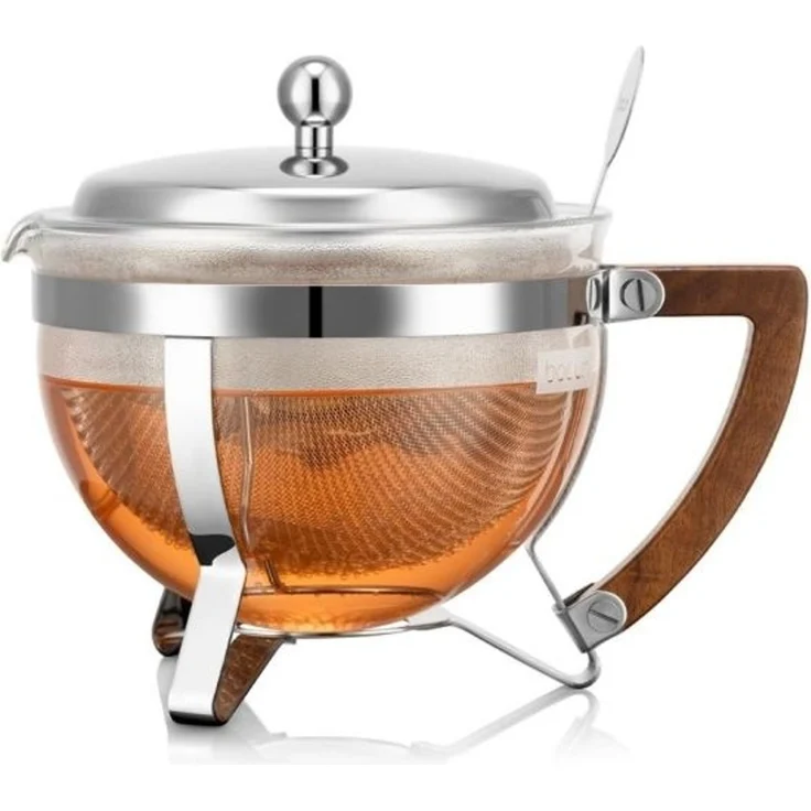 Bodum Chambord Teekanne 1L Holzgriff