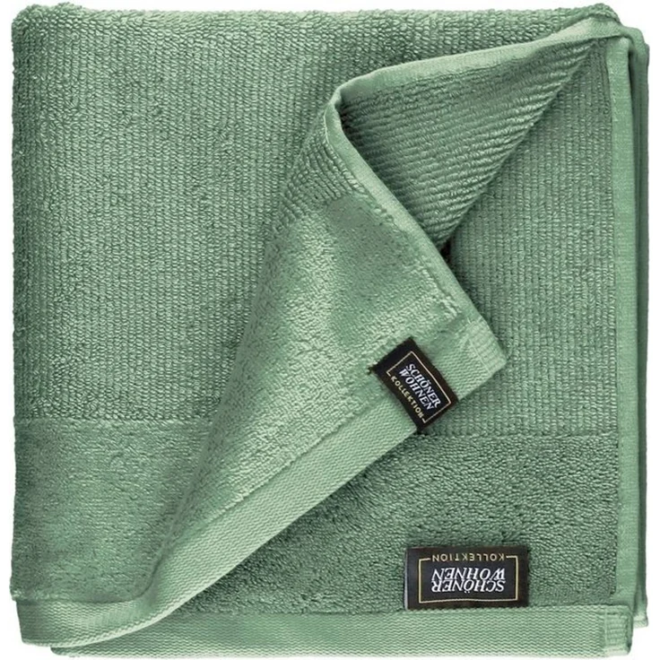 SCHÖNER WOHNEN-Kollektion Handtuch Sense, Frottee (1-St), mit Velourborte, hautschmeichelnde Airtouch Qualität, super weich – Bild 4